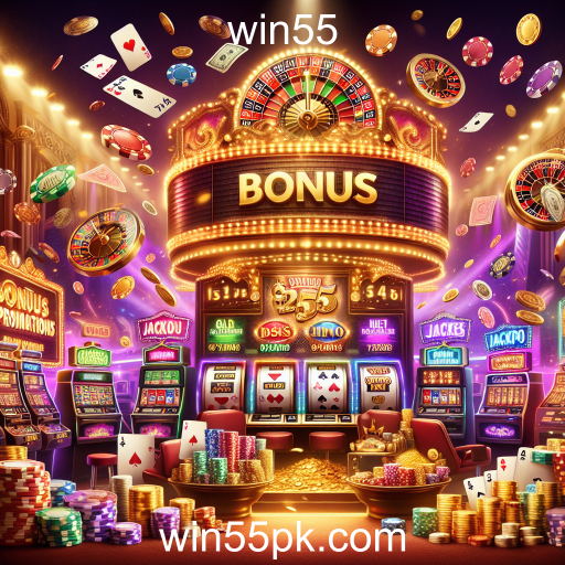Bônus Atraentes no Win55: Atrações para Todos os Jogadores